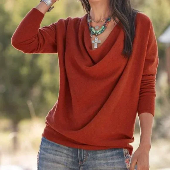 neck top orange - Picture 1 of 2